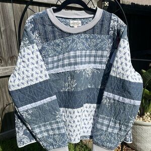 Handmade quilt sweater